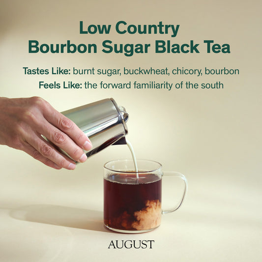 August Uncommon Tea Low Country - Bourbon Sugar Black Tea