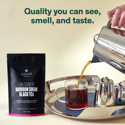 August Uncommon Tea Low Country - Bourbon Sugar Black Tea