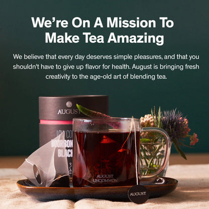 August Uncommon Tea Low Country - Bourbon Sugar Black Tea