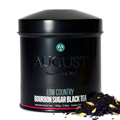 August Uncommon Tea Low Country - Bourbon Sugar Black Tea