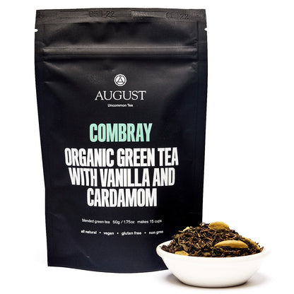 August Uncommon Tea Combray - Vanilla Cardamom Green Tea