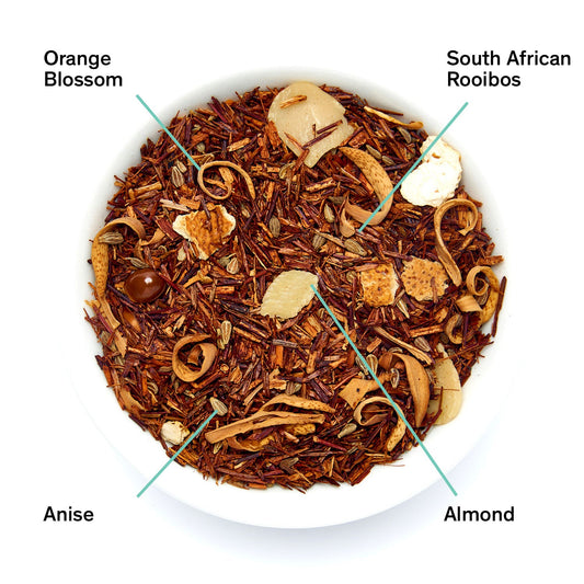 August Uncommon Tea Biarritz - Orange Amaretto Rooibos Tea (Caffeine Free)