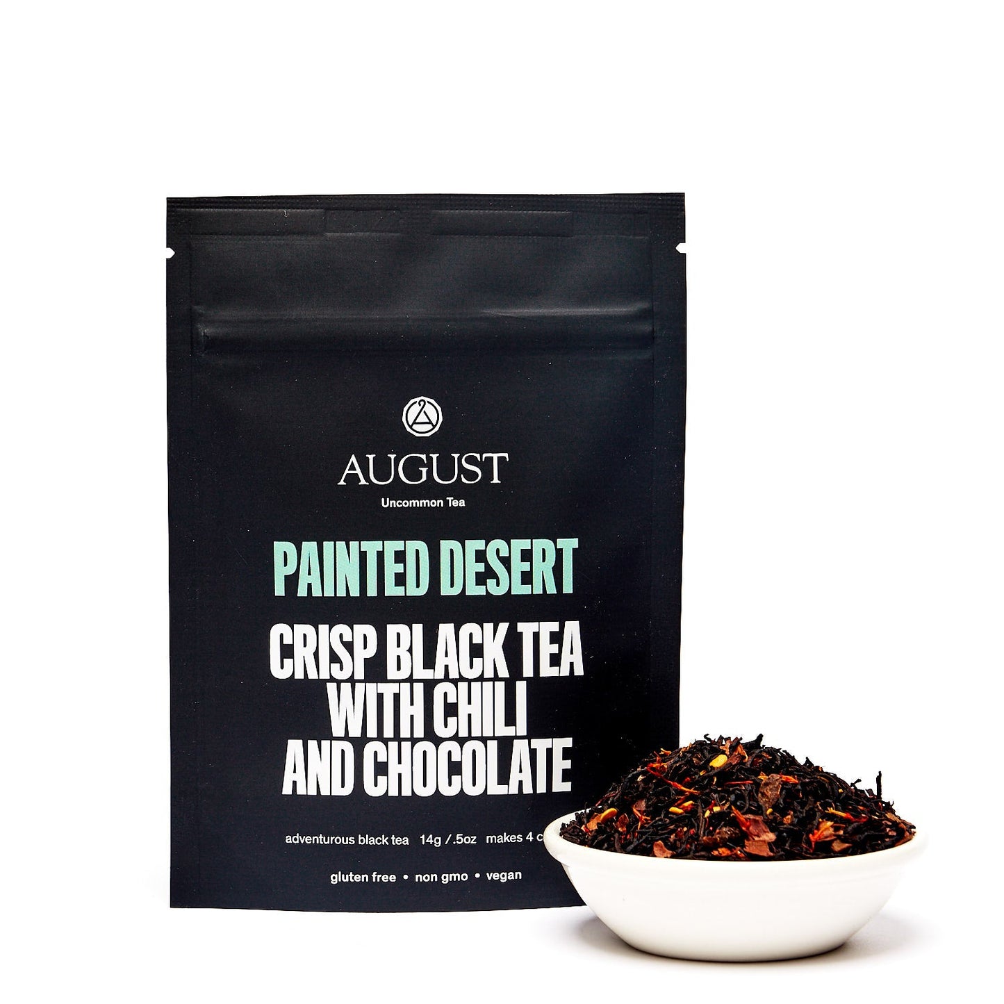 August Uncommon Tea Painted Desert - Chocolate Chili Black Tea