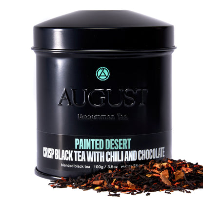 August Uncommon Tea Painted Desert - Chocolate Chili Black Tea
