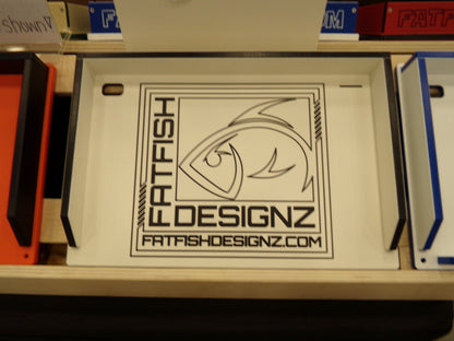 Fat Fish Designz Cutting Board w/ Fat Fish Designz Logo