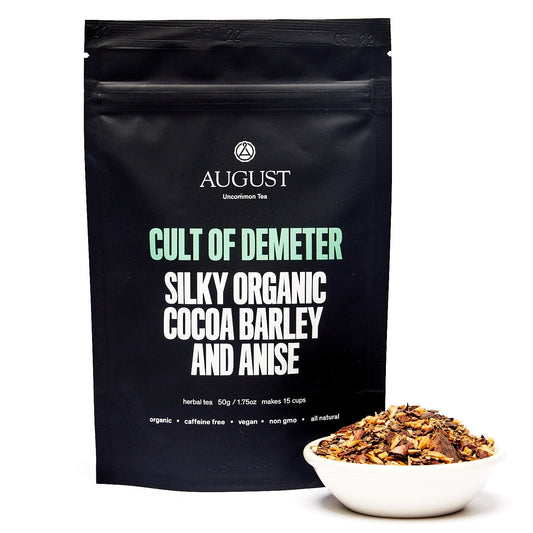 August Uncommon Tea Cult of Demeter - Cocoa Anise Barley Tea (Caffeine Free)