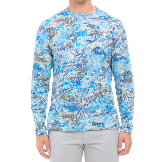 GameGuard Blue Digital Tracker Tee | Long Sleeve