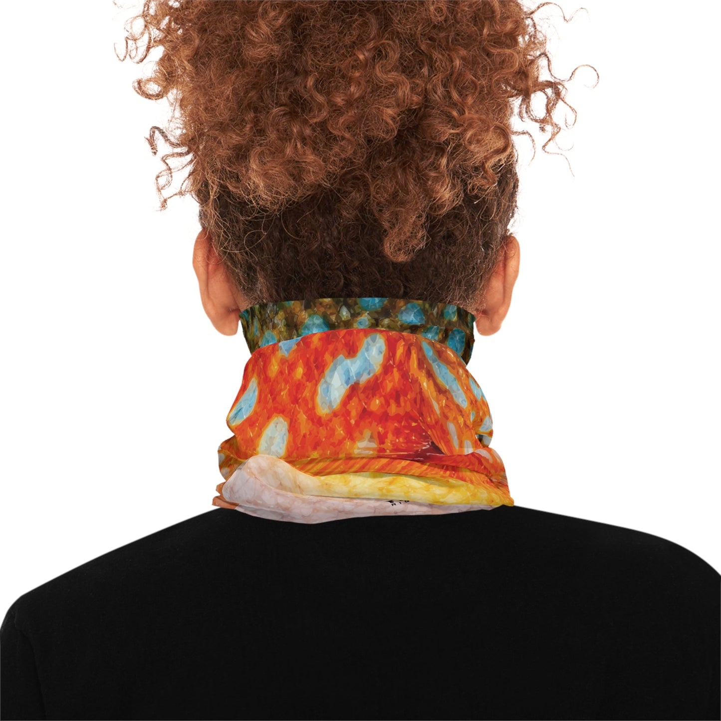 Texas Rigged Tees Longear Sunfish — Unisex Neck Gaiter (SPF 50+)