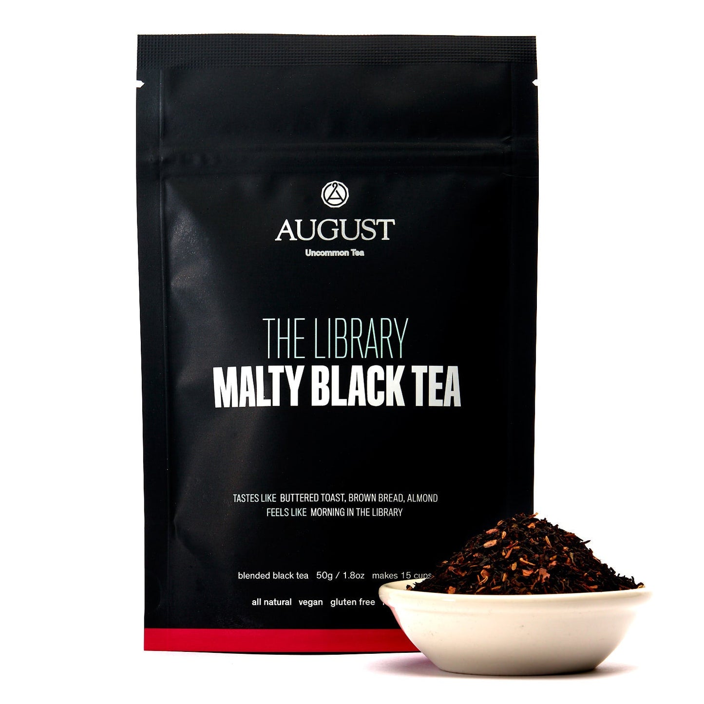 August Uncommon Tea The Library - Malty Black Tea