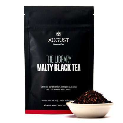 August Uncommon Tea The Library - Malty Black Tea