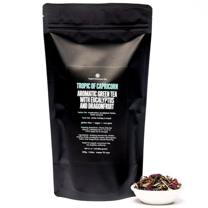 August Uncommon Tea Tropic of Capricorn - Dragonfruit Melon Green Tea