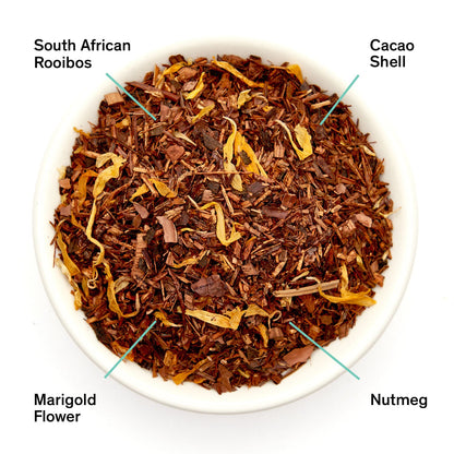 August Uncommon Tea Silent Night - Chocolate Nutmeg Rooibos (Caffeine Free)