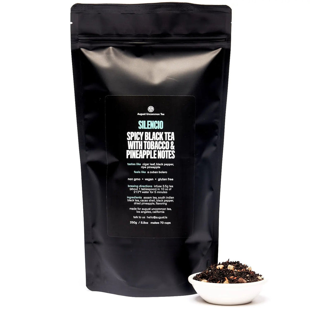 August Uncommon Tea Silencio - Spicy Pineapple Black Tea