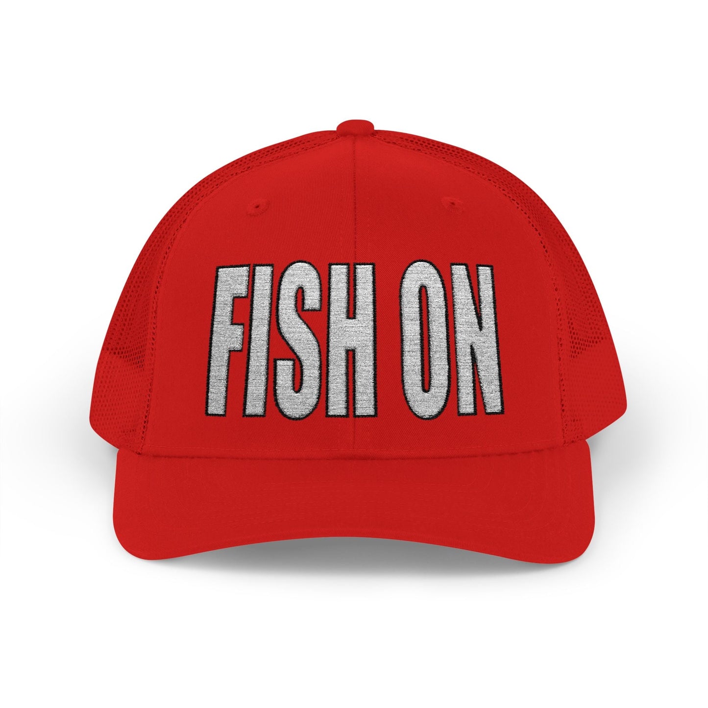 Texas Rigged Tees FISH ON — Embroidered Baseball Cap