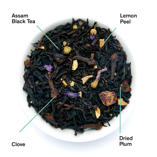 August Uncommon Tea Metropolitan - Bergamot Plum Earl Grey Black Tea
