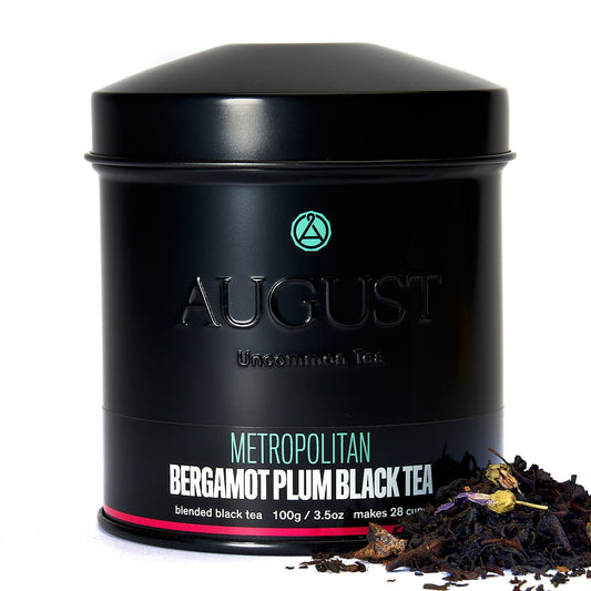 August Uncommon Tea Metropolitan - Bergamot Plum Earl Grey Black Tea