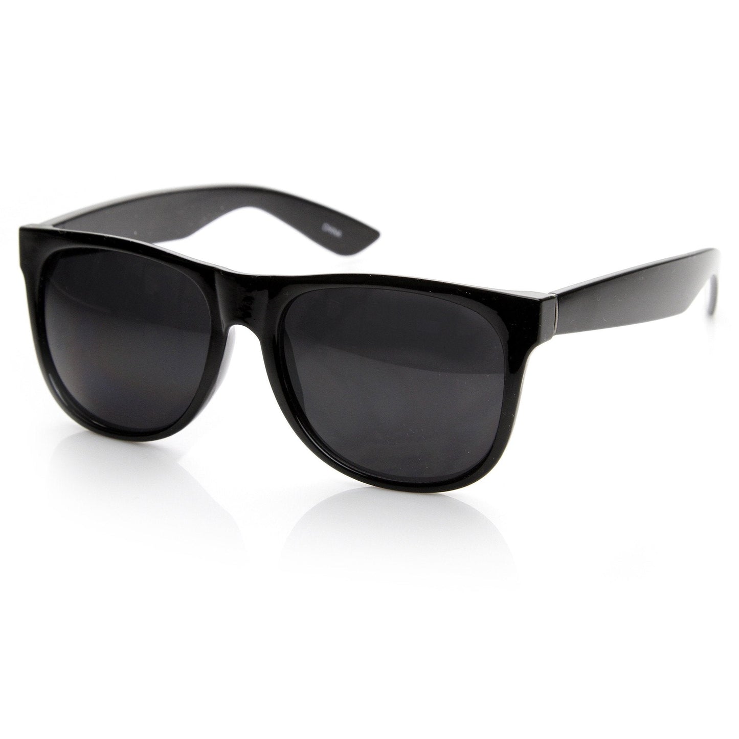 zeroUV Super Retro Hipster Horned Rim Frame Sunglasses 8693