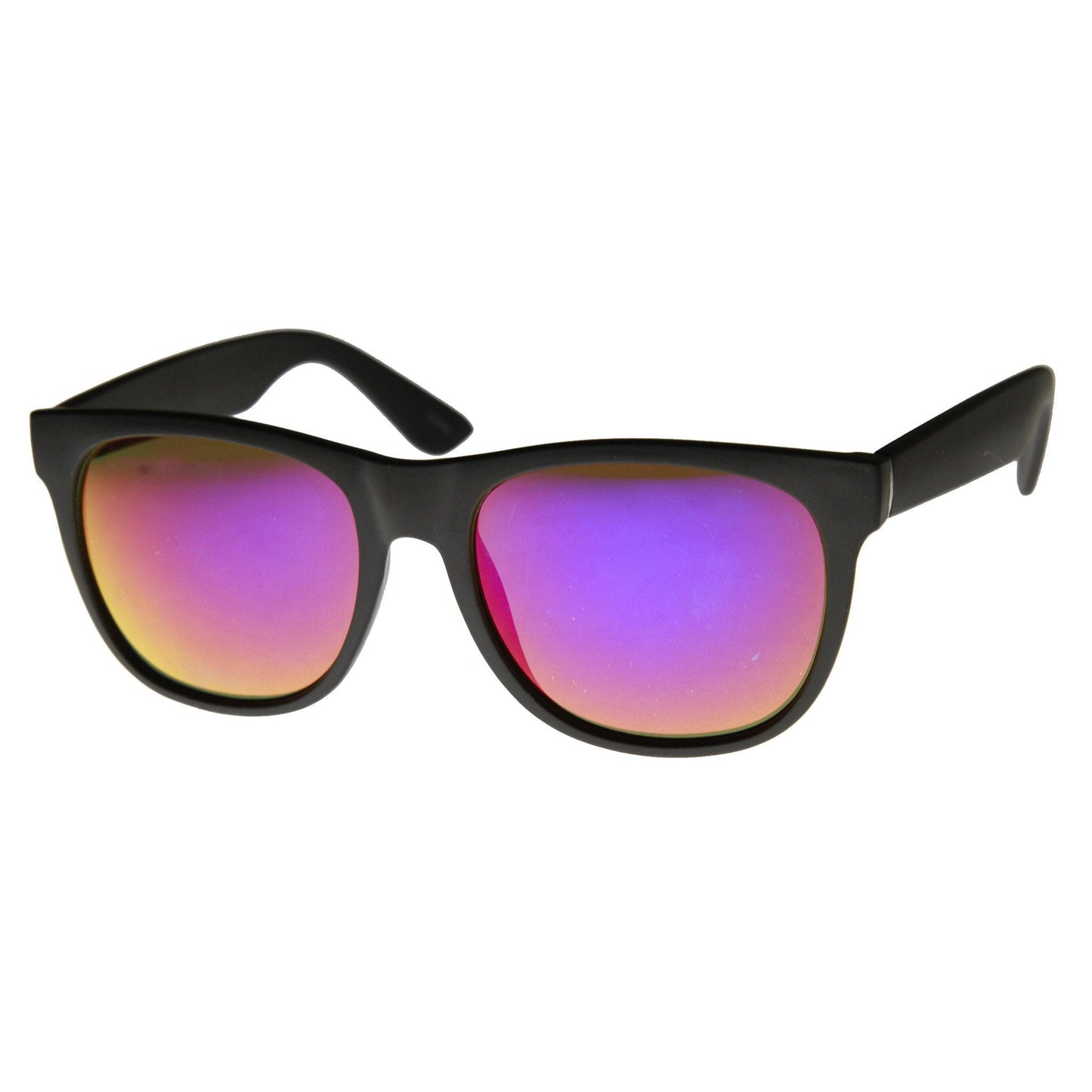 zeroUV Super Retro Hipster Horned Rim Frame Sunglasses 8693