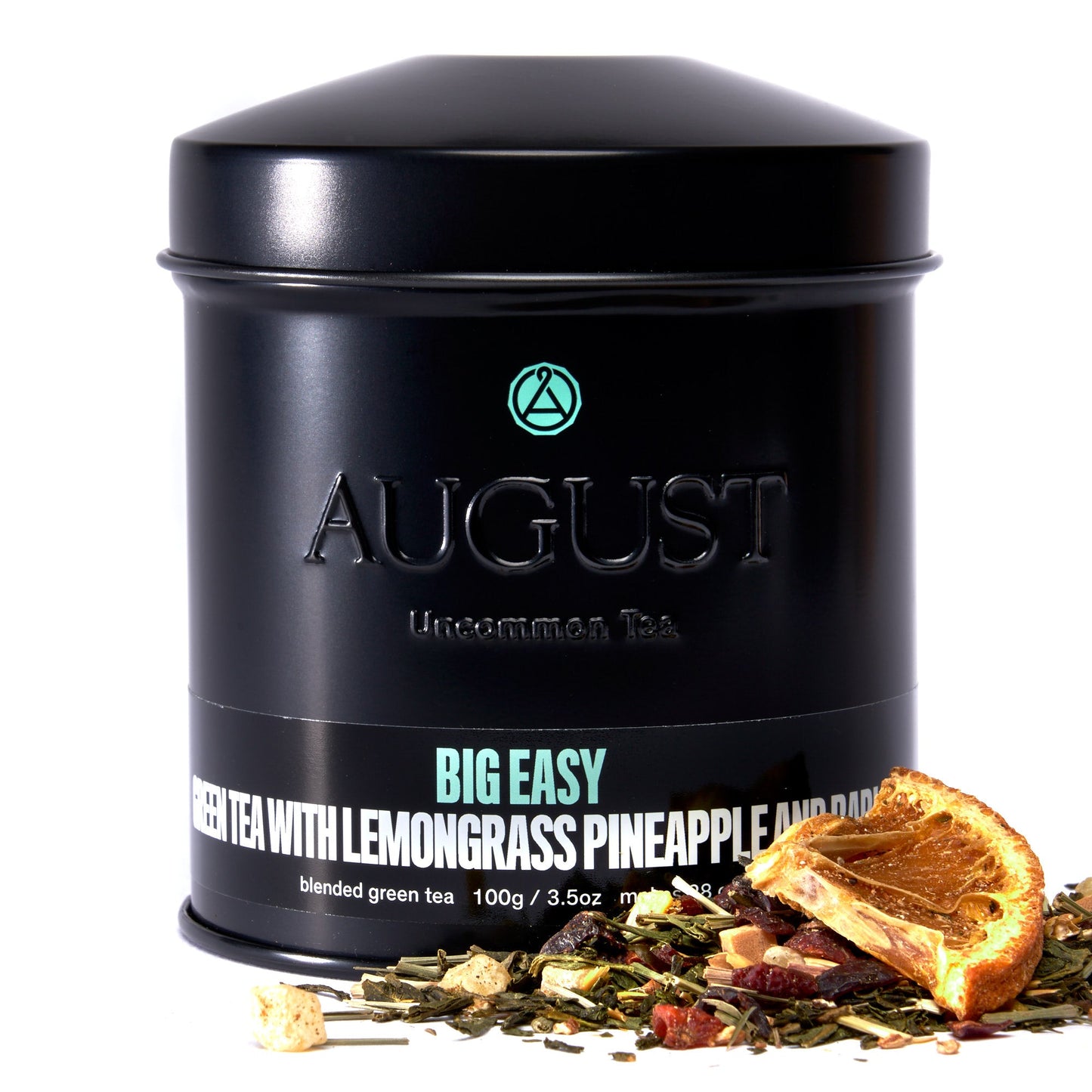 August Uncommon Tea Big Easy - Pineapple Caramel Green Tea