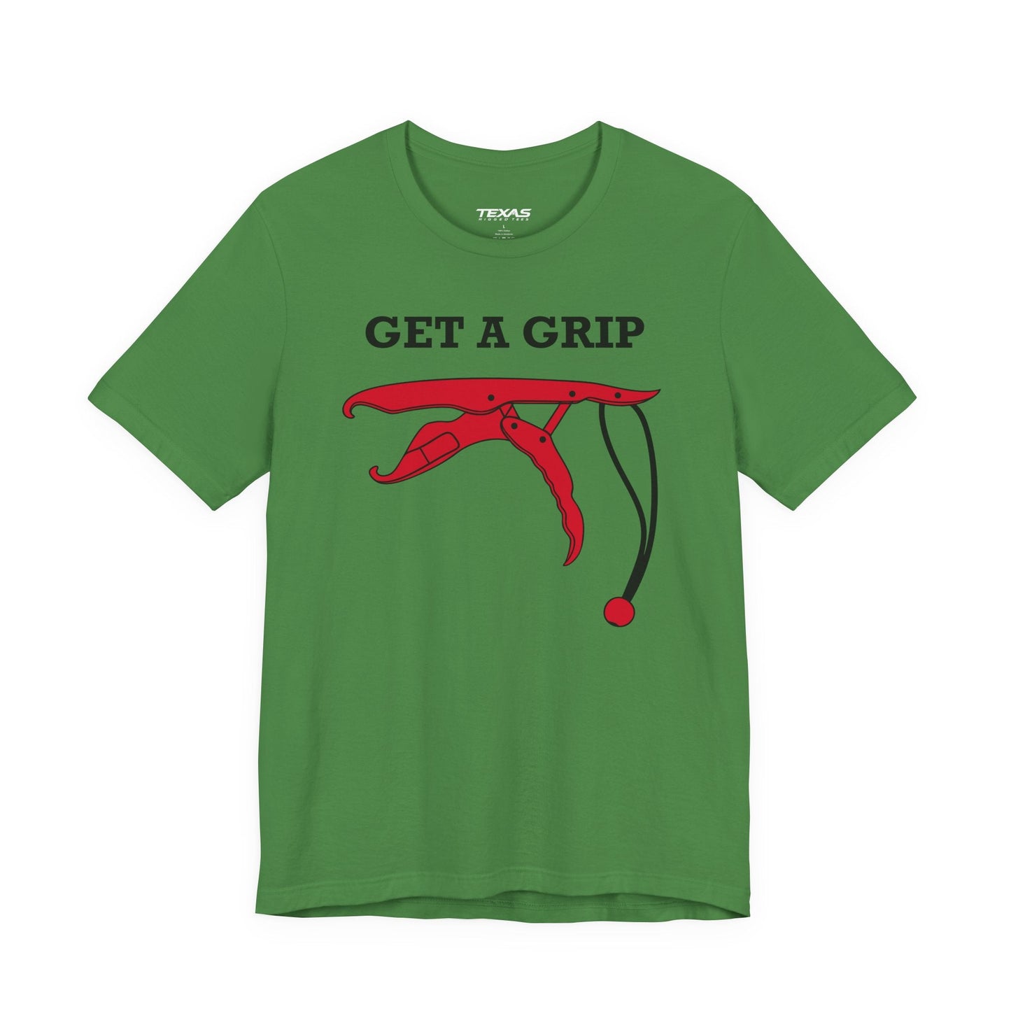 Texas Rigged Tees Get a Grip — Unisex Cotton Tee