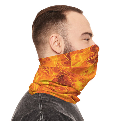 Texas Rigged Tees Firewater — Unisex Neck Gaiter (SPF 50+)