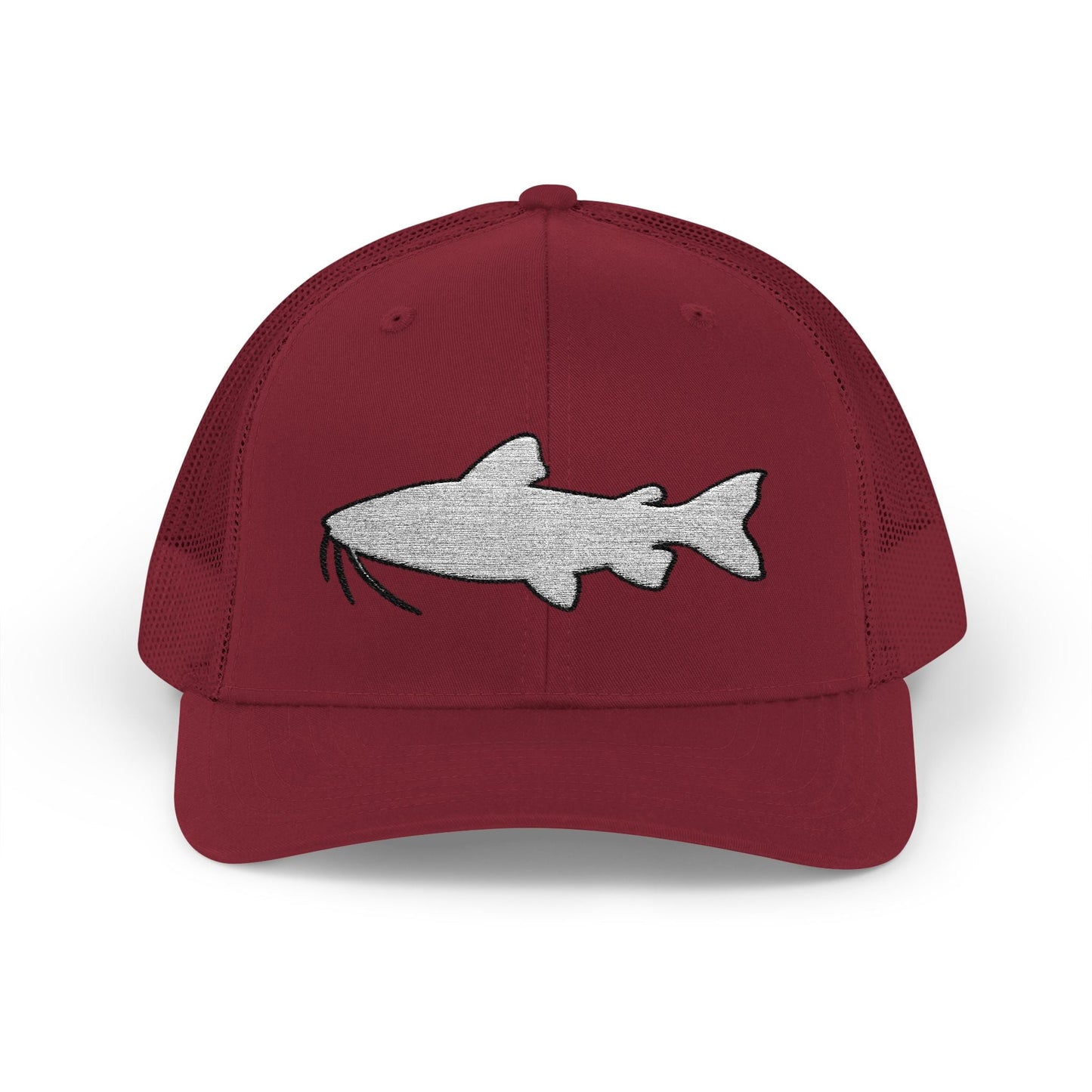 Texas Rigged Tees Catfish Silhouette — Embroidered Baseball Cap