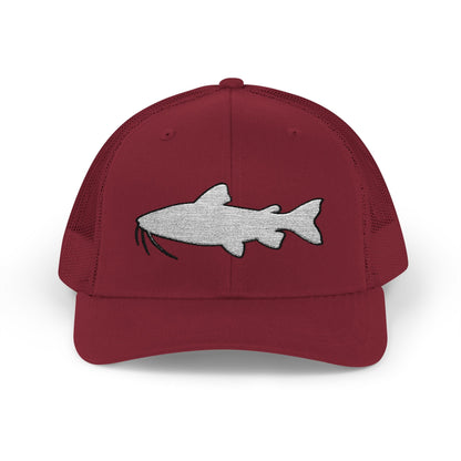 Texas Rigged Tees Catfish Silhouette — Embroidered Baseball Cap