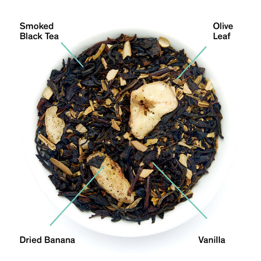 August Uncommon Tea The Black Lodge - Smoky Banana Black Tea