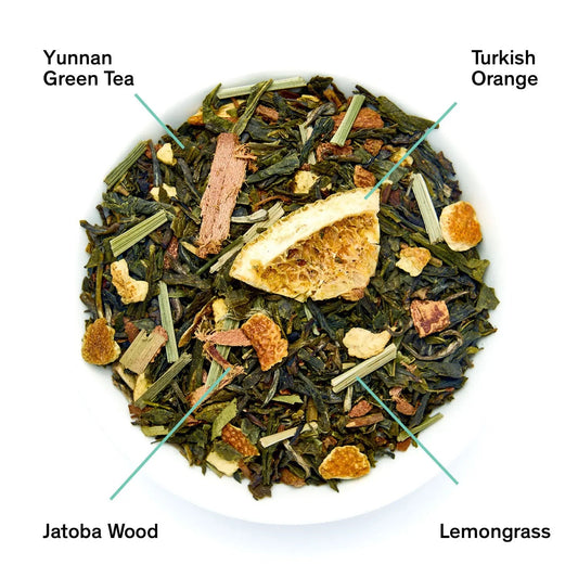 August Uncommon Tea Tangerine Dream - Vanilla Orange Green Tea