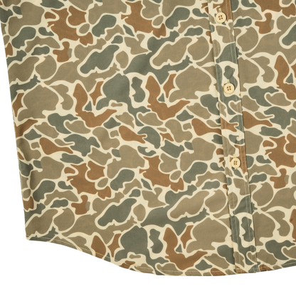 Embry Outdoors Performance Button Up - Desert Duck
