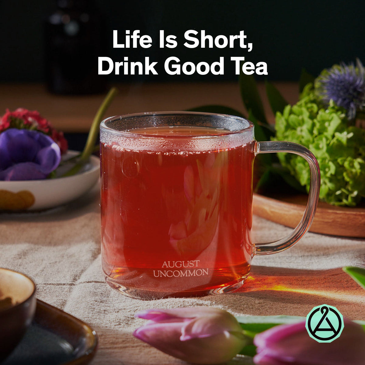 August Uncommon Tea Psychocandy - Roasted Pumpkin Caramel Rooibos Tea (Caffeine Free)