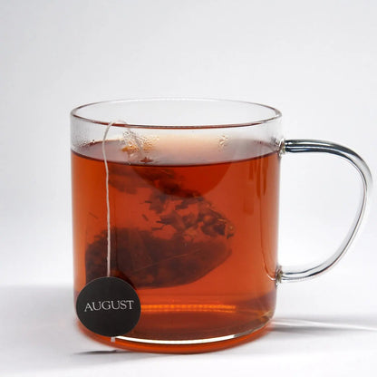 August Uncommon Tea Psychocandy - Roasted Pumpkin Caramel Rooibos Tea (Caffeine Free) (15 Tea Bags)
