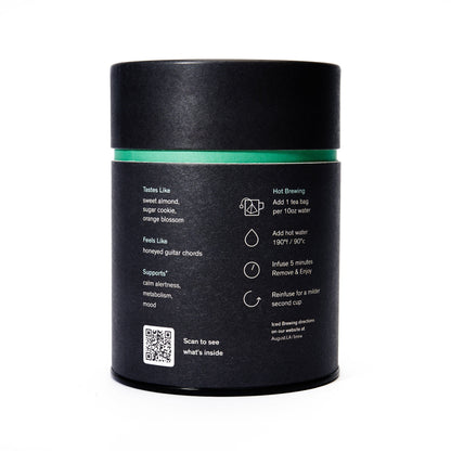 August Uncommon Tea Know By Heart - Orange Blossom Almond White Tea (15 Tea Bags)