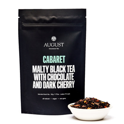 August Uncommon Tea Cabaret - Cherry Chocolate Black Tea
