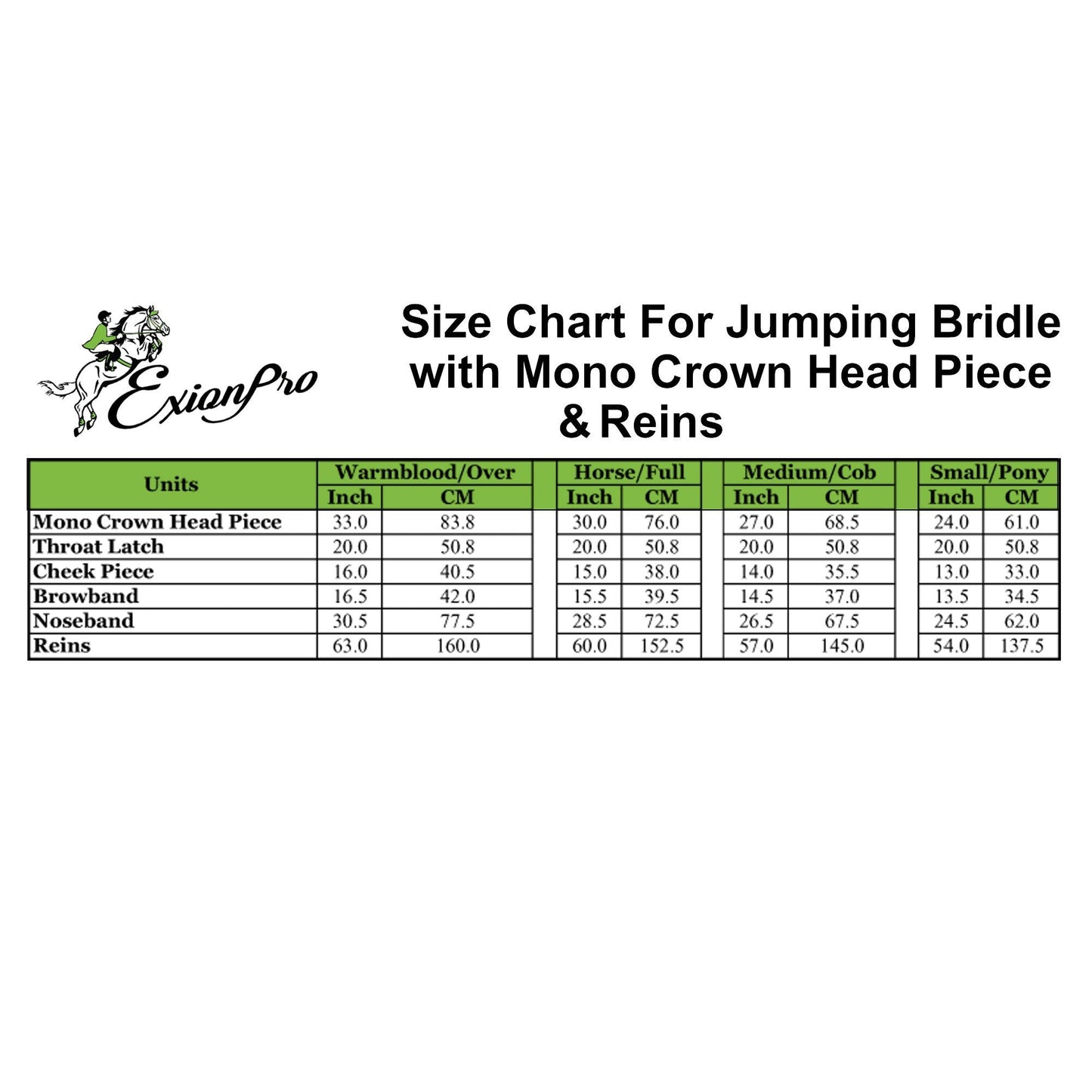 Bridles & Reins Replacement Noseband of ExionPro 'Phoenix' Convertible Jumping Bridle with Removable Flash