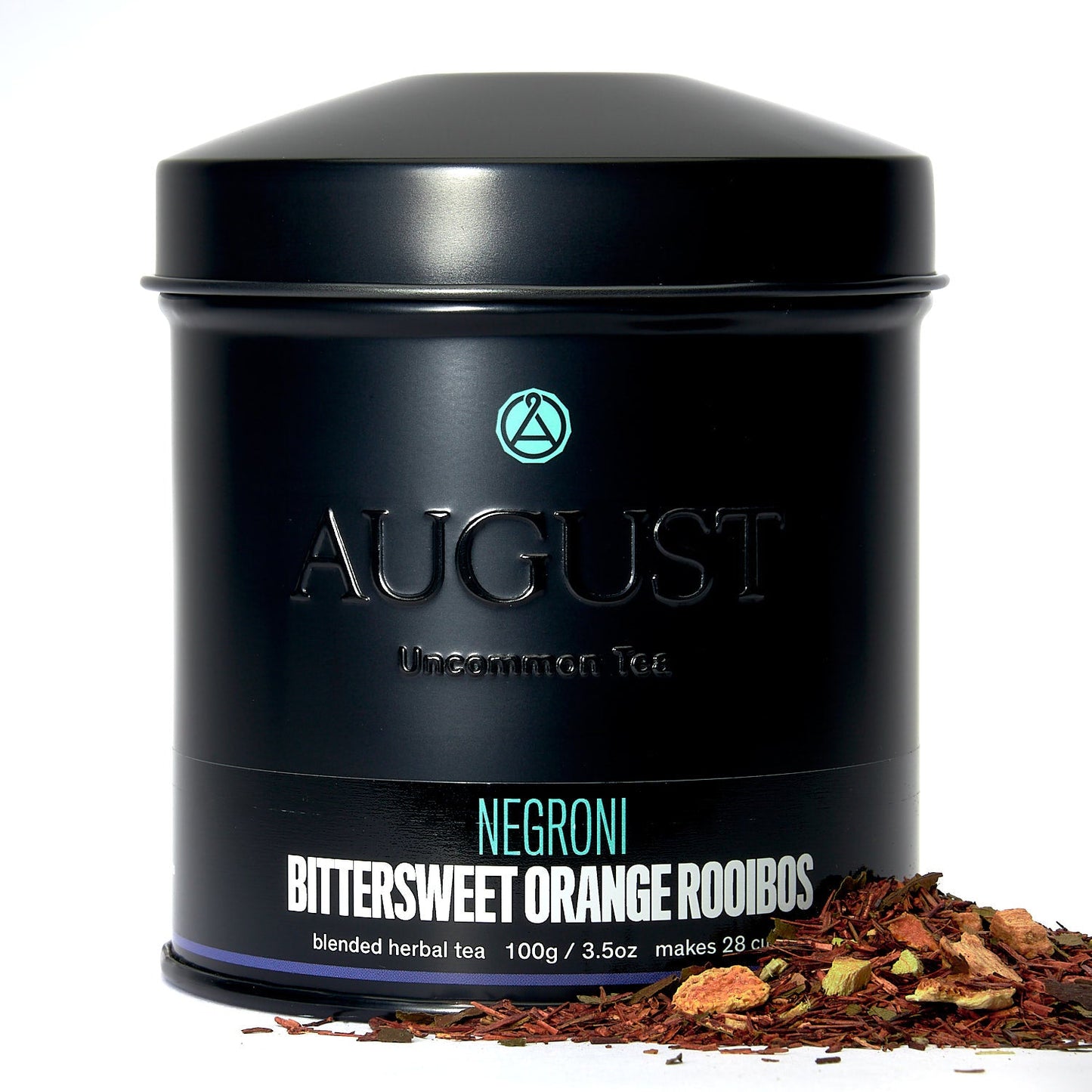 August Uncommon Tea Negroni - Bittersweet Orange Rooibos Tea (Caffeine Free)