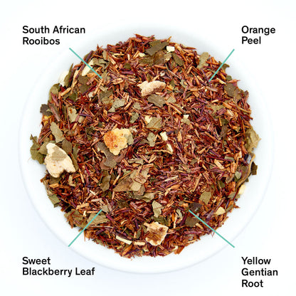 August Uncommon Tea Negroni - Bittersweet Orange Rooibos Tea (Caffeine Free)