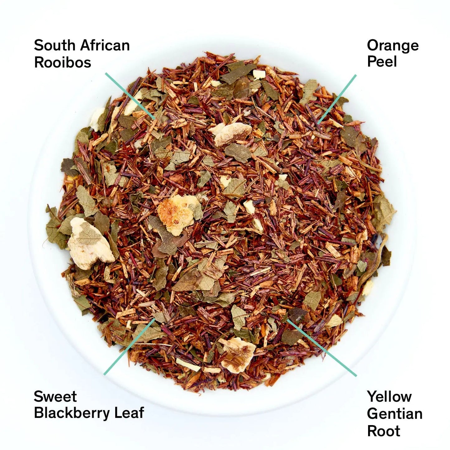 August Uncommon Tea Negroni - Bittersweet Orange Rooibos Tea (Caffeine Free)