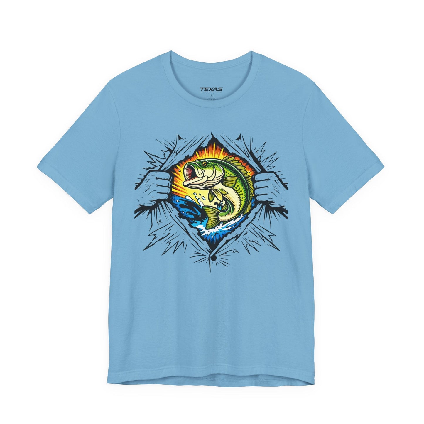 Texas Rigged Tees Fishing Is My Superpower — Unisex Cotton Tee