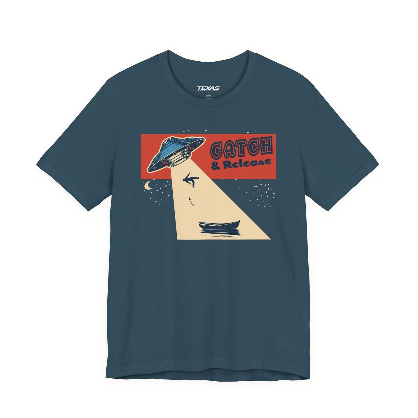 Texas Rigged Tees Catch & Release — Unisex Cotton Tee