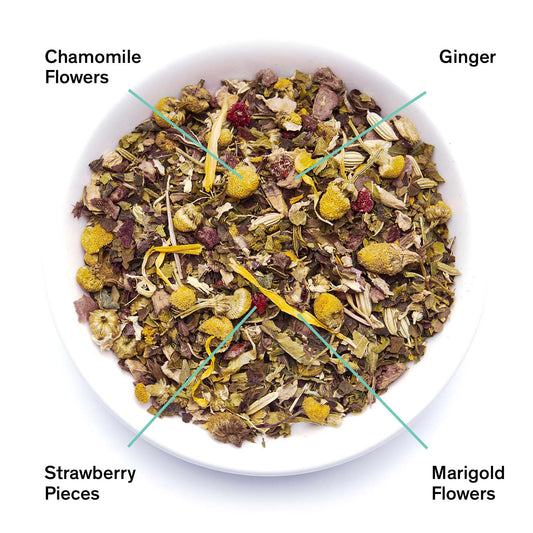 August Uncommon Tea Nightfall - Rest and Digest Herbal Tea (Caffeine Free)