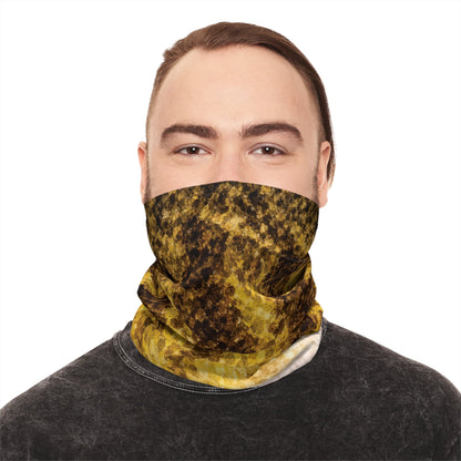Texas Rigged Tees Smallmouth Bass — Unisex Neck Gaiter (SPF 50+)
