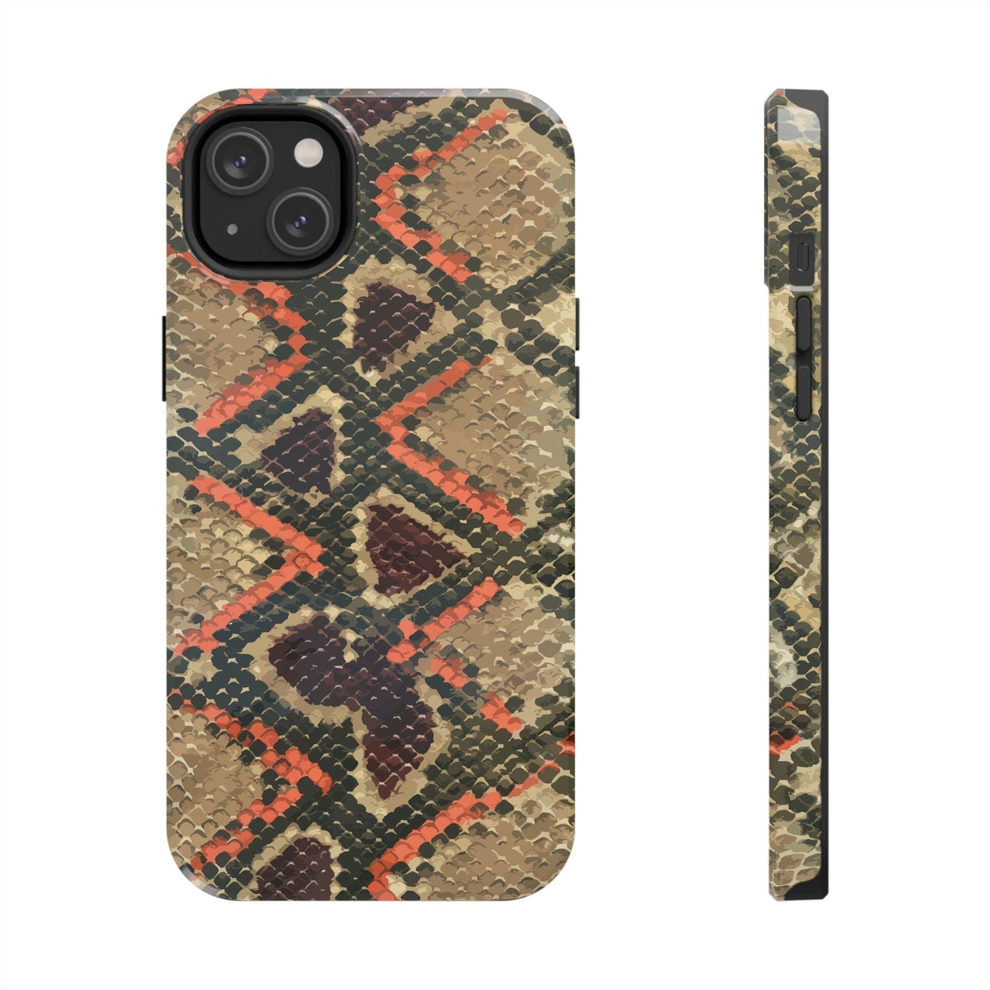 Texas Rigged Tees Burmese Python — Tough Phone Case