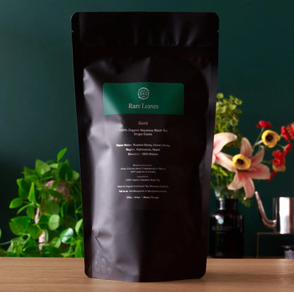 August Uncommon Tea Rare Leaves Gold - Single Estate Nepalese Black Tea