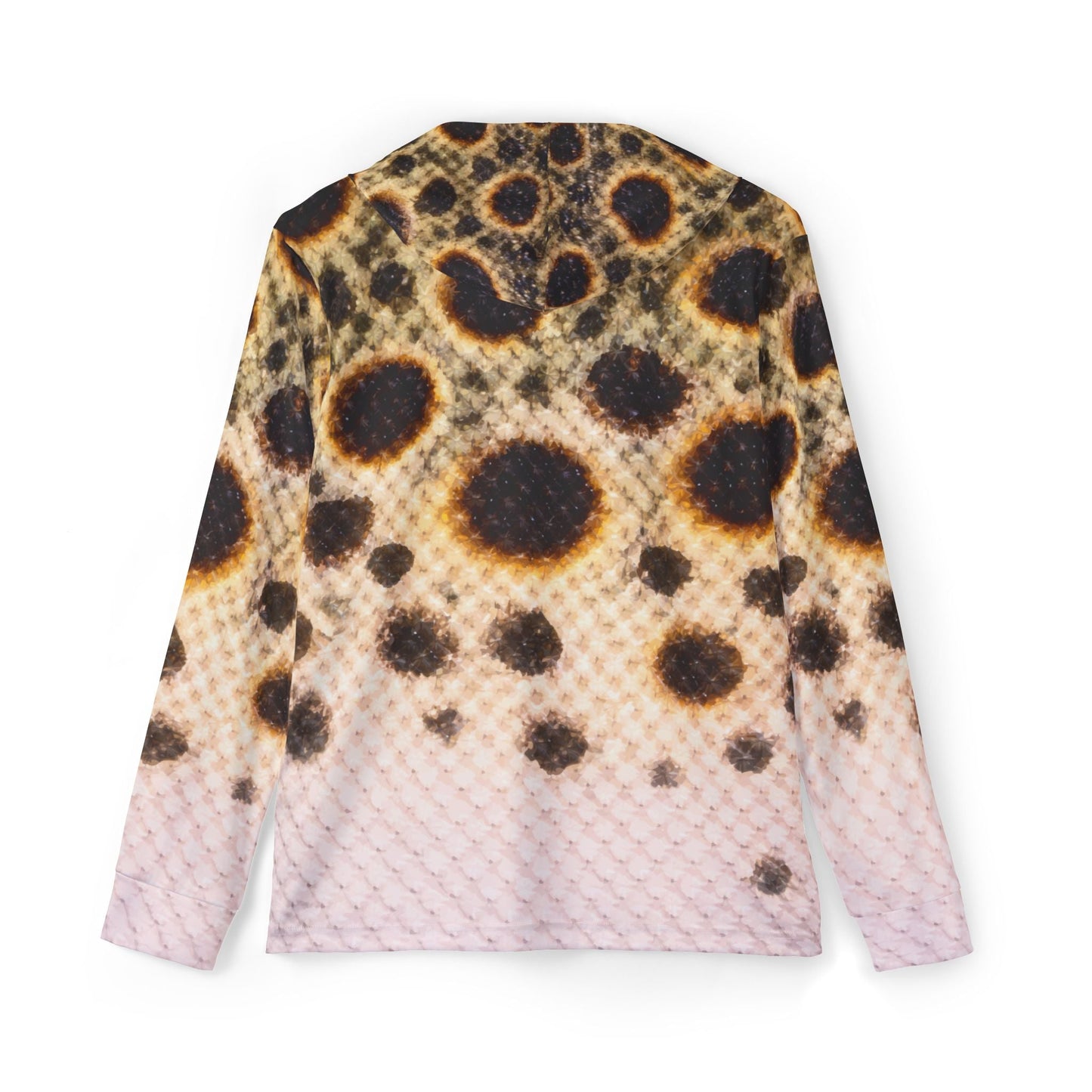 Texas Rigged Tees Spotted Gar — Unisex Fishing Pullover Hoodie (SPF 50+)