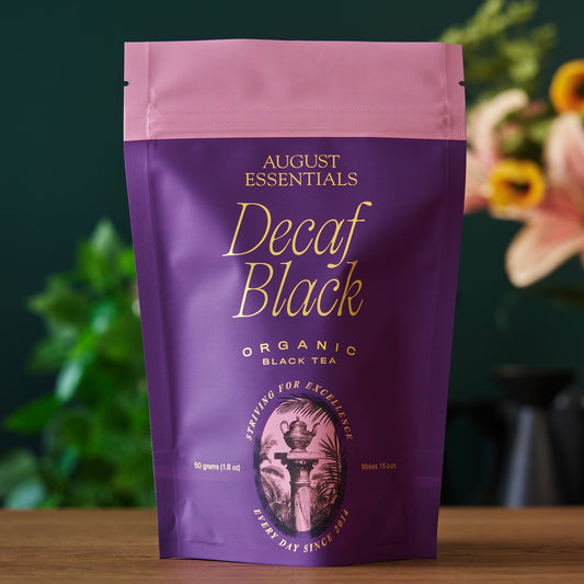August Uncommon Tea Essentials Decaf Black Black Tea