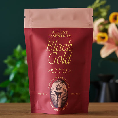 August Uncommon Tea Essentials Black Gold Black Tea