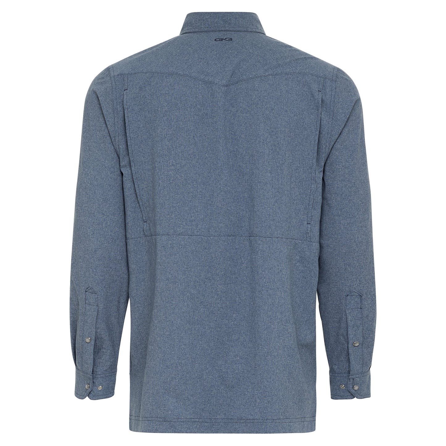 GameGuard - Deep Water Pearl Snap Shirt | Long Sleeve