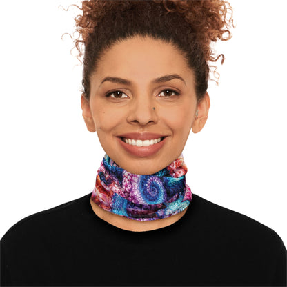 Texas Rigged Tees Colorful Octopus — Unisex Neck Gaiter (SPF 50+)