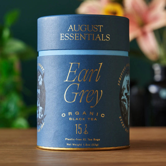 August Uncommon Tea Essentials Earl Grey Black Tea - 15 Tea Bags
